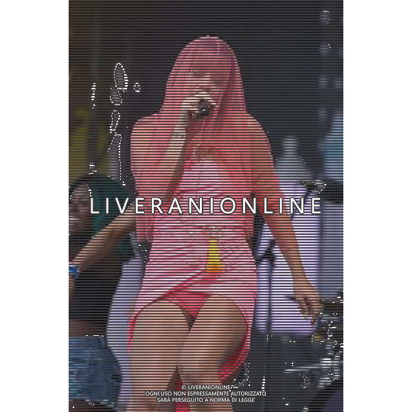 Pilton, UK, 27/06/2014 : Performances at Glastonbury Festival . Lily Allen plays. Person Pictured: Lily Allen. Lily Rose Beatrice Cooper. AG ALDO LIVERANI SAS ONLY ITALY