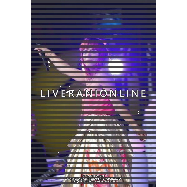 Pilton, UK, 27/06/2014 : Performances at Glastonbury Festival . Lily Allen plays. Person Pictured: Lily Allen. Lily Rose Beatrice Cooper. AG ALDO LIVERANI SAS ONLY ITALY