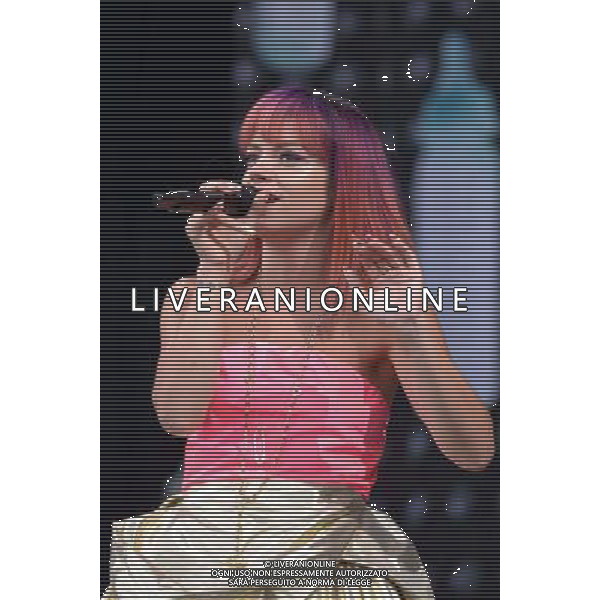 Pilton, UK, 27/06/2014 : Performances at Glastonbury Festival . Lily Allen plays. Person Pictured: Lily Allen. Lily Rose Beatrice Cooper. AG ALDO LIVERANI SAS ONLY ITALY