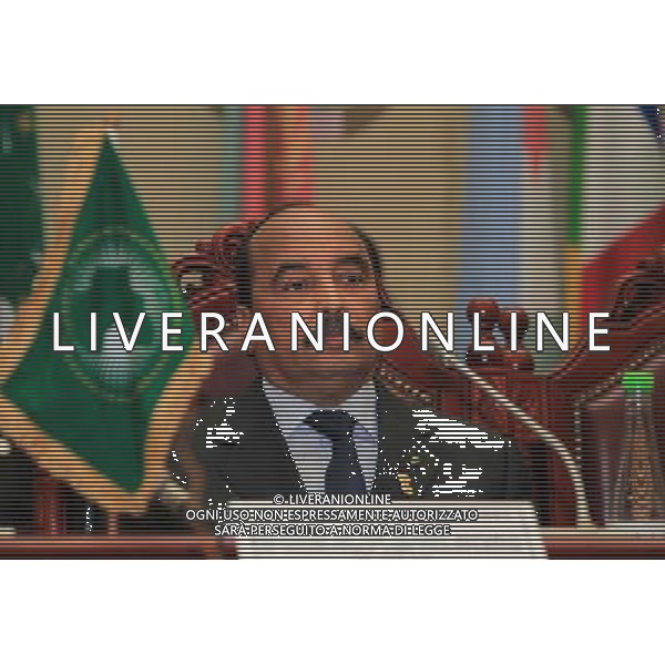 (140627) -- MALABO, June 27, 2014 () -- The Chairman of African Union and President of Mauritania, Mohamed Ould Abdel Aziz, attends the closing ceremony of the 23rd Ordinary Session of the Assembly of African Union (AU) in Malabo, capital of Equatorial Guinea, June 27, 2014. The 23rd Ordinary Session of the Assembly of AU concluded here on Friday. (/Meng Chenguang) ©PHOTOSHOT/Agenzia Aldo Liverani sas - ITALY ONLY - EDITORIAL USE ONLY