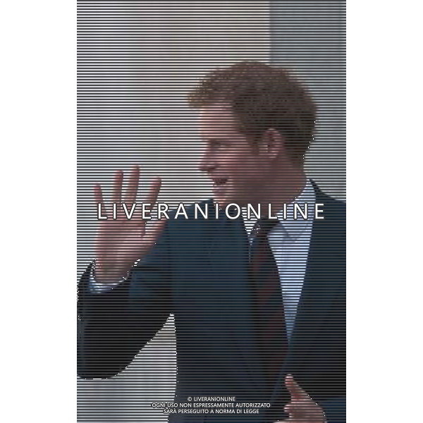 (140627) -- SANTIAGO, June 27, 2014 () -- Prince Harry of Britain waves upon his arrival at La Moneda presidential palace in Santiago, capital of Chile, on June 27, 2014. Prince Harry is in Chile on a three-day official visit, after his visit to Brazil. (/Jorge Villegas) (jg) (sp) ©PHOTOSHOT/Agenzia Aldo Liverani sas - ITALY ONLY - EDITORIAL USE ONLY