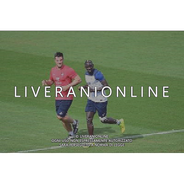 Mamadou SAKHO - 28.06.2014 - Entrainement Equipe de France - Coupe du Monde 2014 Photo : Dave Winter / Icon Sport AG ALDO LIVERANI SAS ONLY ITALY