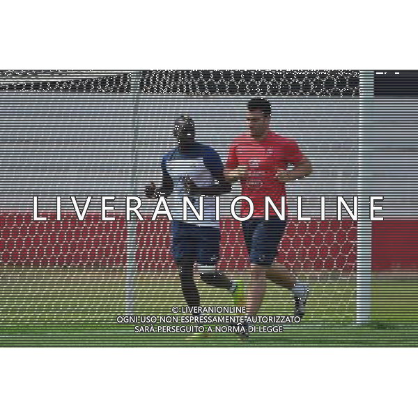 Mamadou SAKHO - 28.06.2014 - Entrainement Equipe de France - Coupe du Monde 2014 Photo : Dave Winter / Icon Sport AG ALDO LIVERANI SAS ONLY ITALY