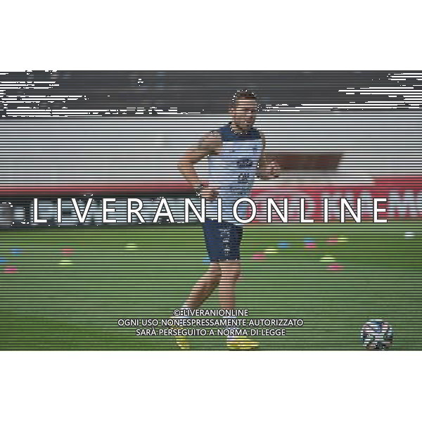 Yohan CABAYE - 28.06.2014 - Entrainement Equipe de France - Coupe du Monde 2014 Photo : Dave Winter / Icon Sport AG ALDO LIVERANI SAS ONLY ITALY