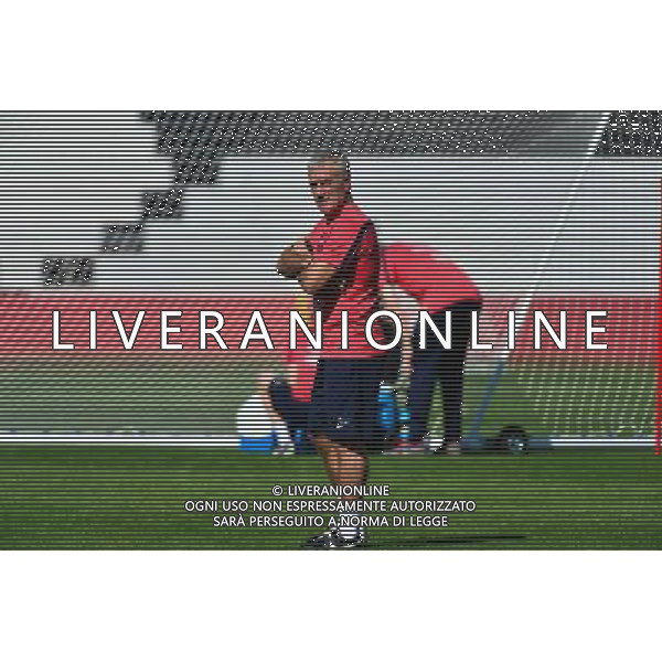 Didier DESCHAMPS - 27.06.2014 - Entrainement Equipe de France - Coupe du Monde 2014 - Photo : Dave Winter / Icon Sport