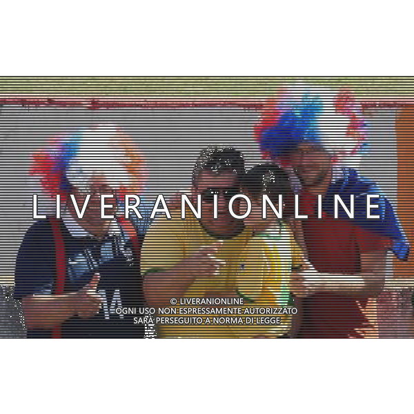 Illustration Supporters - 27.06.2014 - Entrainement Equipe de France - Coupe du Monde 2014 - Photo : Dave Winter / Icon Sport