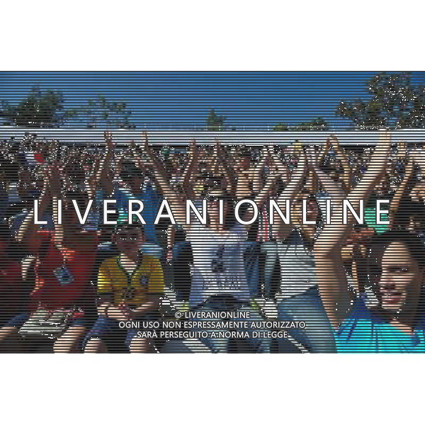 Illustration Supporters - 27.06.2014 - Entrainement Equipe de France - Coupe du Monde 2014 - Photo : Dave Winter / Icon Sport