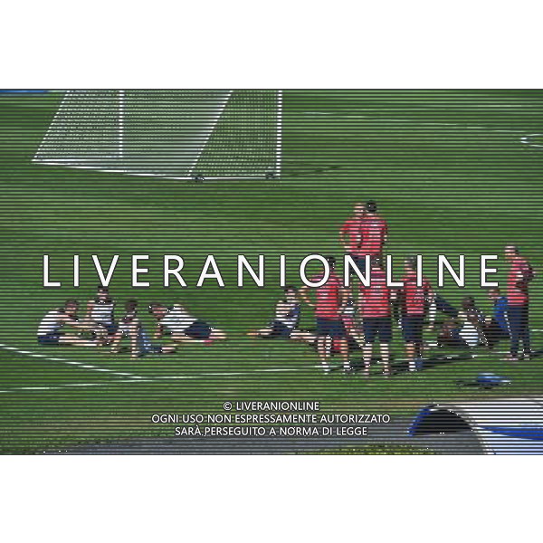 Groupe France - 27.06.2014 - Entrainement Equipe de France - Coupe du Monde 2014 - Photo : Dave Winter / Icon Sport