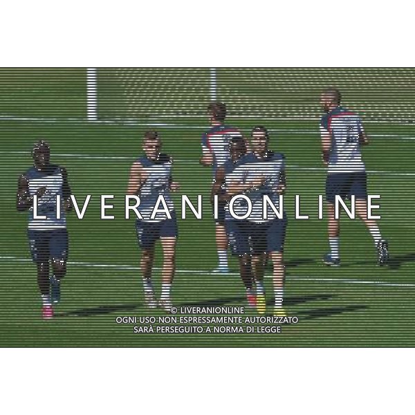 Groupe France - Morgan SCHNEIDERLIN - 27.06.2014 - Entrainement Equipe de France - Coupe du Monde 2014 - Photo : Dave Winter / Icon Sport