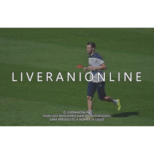 Hugo LLORIS - 27.06.2014 - Entrainement Equipe de France - Coupe du Monde 2014 - Photo : Dave Winter / Icon Sport