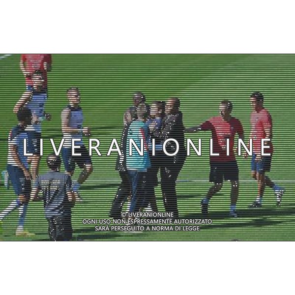 Intrus sur le terrain - 27.06.2014 - Entrainement Equipe de France - Coupe du Monde 2014 - Photo : Dave Winter / Icon Sport