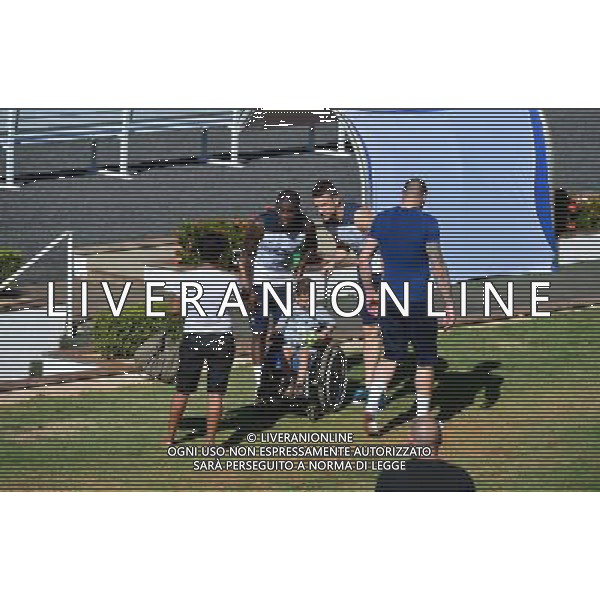 Rio MAVUBA / Laurent KOSCIELNY - 27.06.2014 - Entrainement Equipe de France - Coupe du Monde 2014 - Photo : Dave Winter / Icon Sport