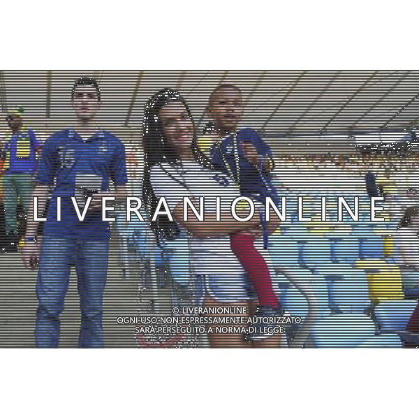 Ludivine SAGNA / Elias SAGNA - 25.06.2014 - France / Equateur - Coupe du Monde 2014 - Photo : Dave Winter / Icon Sport AG ALDO LIVERANI SAS ONLY ITALY