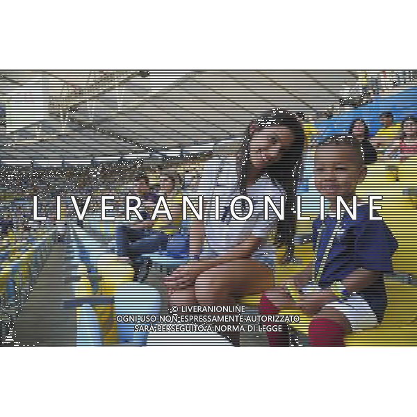 Ludivine SAGNA / Elias SAGNA - 25.06.2014 - France / Equateur - Coupe du Monde 2014 - Photo : Dave Winter / Icon Sport AG ALDO LIVERANI SAS ONLY ITALY