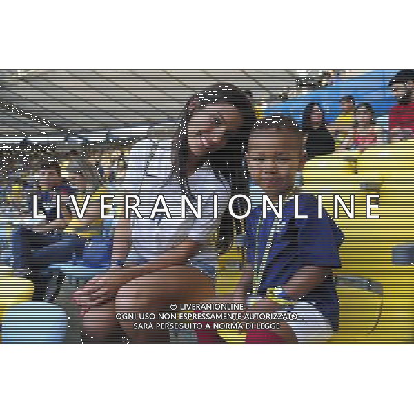 Ludivine SAGNA / Elias SAGNA - 25.06.2014 - France / Equateur - Coupe du Monde 2014 - Photo : Dave Winter / Icon Sport AG ALDO LIVERANI SAS ONLY ITALY