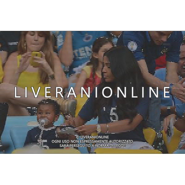 Mazda MAGUI (femme de Mamadou SAKHO) - 25.06.2014 - France / Equateur - Coupe du Monde 2014 - Photo : Dave Winter / Icon Sport AG ALDO LIVERANI SAS ONLY ITALY