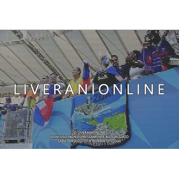Supporters de France - 25.06.2014 - France / Equateur - Coupe du Monde 2014 - Photo : Dave Winter / Icon Sport AG ALDO LIVERANI SAS ONLY ITALY