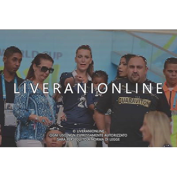 Copine de Loic REMY - 25.06.2014 - France / Equateur - Coupe du Monde 2014 - Photo : Dave Winter / Icon Sport AG ALDO LIVERANI SAS ONLY ITALY