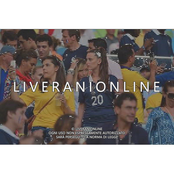Copine de Loic REMY - 25.06.2014 - France / Equateur - Coupe du Monde 2014 - Photo : Dave Winter / Icon Sport AG ALDO LIVERANI SAS ONLY ITALY