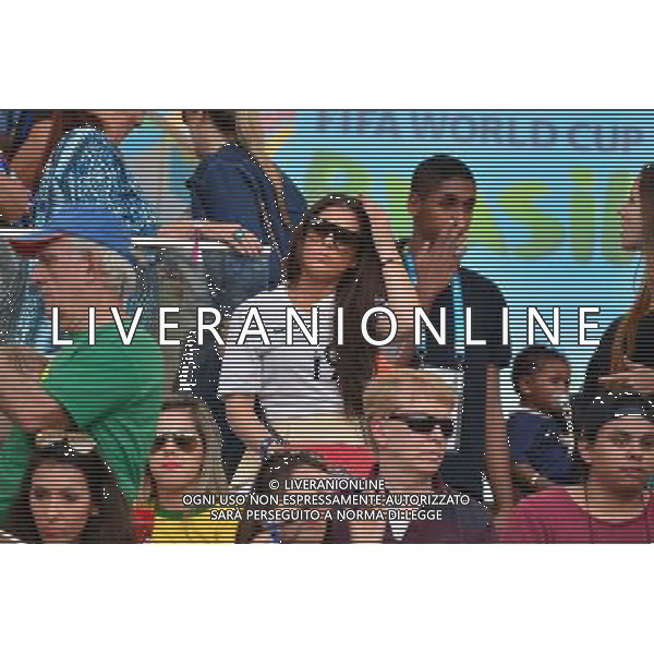 Copine de Paul POGBA - 25.06.2014 - France / Equateur - Coupe du Monde 2014 - Photo : Dave Winter / Icon Sport AG ALDO LIVERANI SAS ONLY ITALY