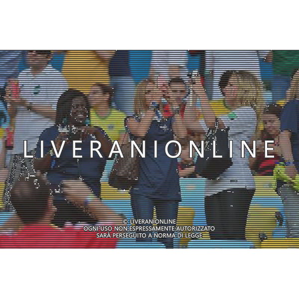 Copines des joueurs - 25.06.2014 - France / Equateur - Coupe du Monde 2014 - Photo : Dave Winter / Icon Sport AG ALDO LIVERANI SAS ONLY ITALY