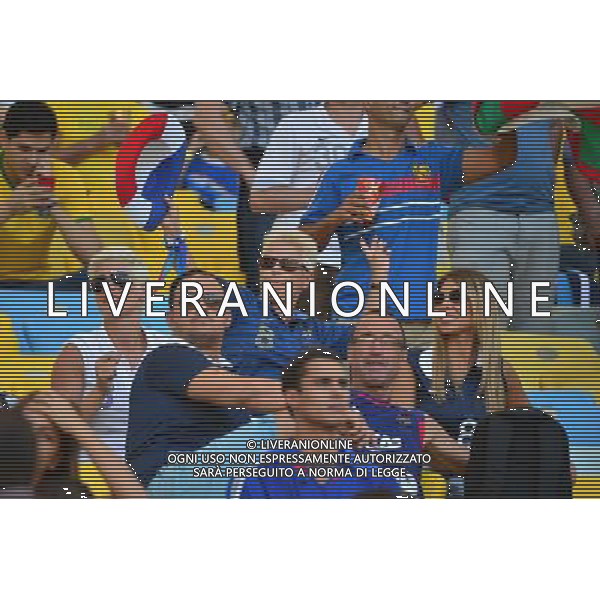 Fanny VALBUENA et le clan Valbuena - 25.06.2014 - France / Equateur - Coupe du Monde 2014 - Photo : Dave Winter / Icon Sport AG ALDO LIVERANI SAS ONLY ITALY