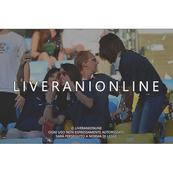 Femmes des joueurs / Jennifer GIROUD - 25.06.2014 - France / Equateur - Coupe du Monde 2014 - Photo : Dave Winter / Icon Sport AG ALDO LIVERANI SAS ONLY ITALY