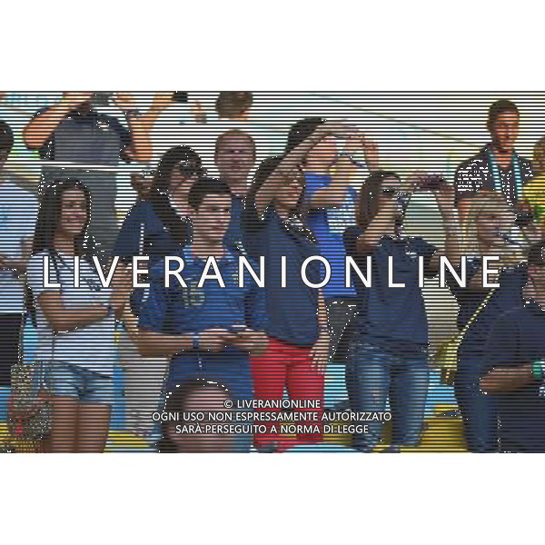 Femmes des joueurs / Jennifer GIROUD - 25.06.2014 - France / Equateur - Coupe du Monde 2014 - Photo : Dave Winter / Icon Sport AG ALDO LIVERANI SAS ONLY ITALY