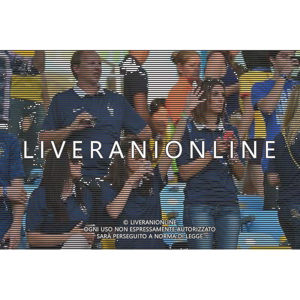 Femmes des joueurs - 25.06.2014 - France / Equateur - Coupe du Monde 2014 - Photo : Dave Winter / Icon Sport AG ALDO LIVERANI SAS ONLY ITALY