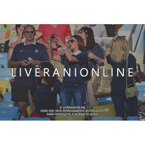 Femmes des joueurs - 25.06.2014 - France / Equateur - Coupe du Monde 2014 - Photo : Dave Winter / Icon Sport AG ALDO LIVERANI SAS ONLY ITALY