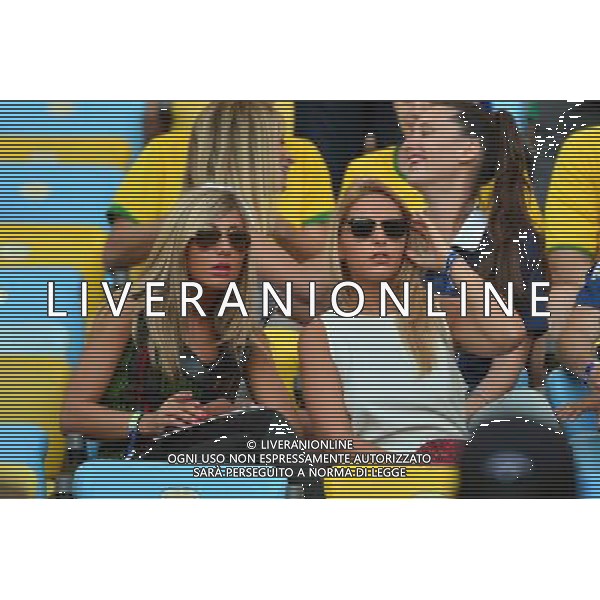 Femmes des joueurs - 25.06.2014 - France / Equateur - Coupe du Monde 2014 - Photo : Dave Winter / Icon Sport AG ALDO LIVERANI SAS ONLY ITALY