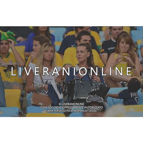 Fiona CABAYE / Copine de Loic REMY - 25.06.2014 - France / Equateur - Coupe du Monde 2014 - Photo : Dave Winter / Icon Sport AG ALDO LIVERANI SAS ONLY ITALY