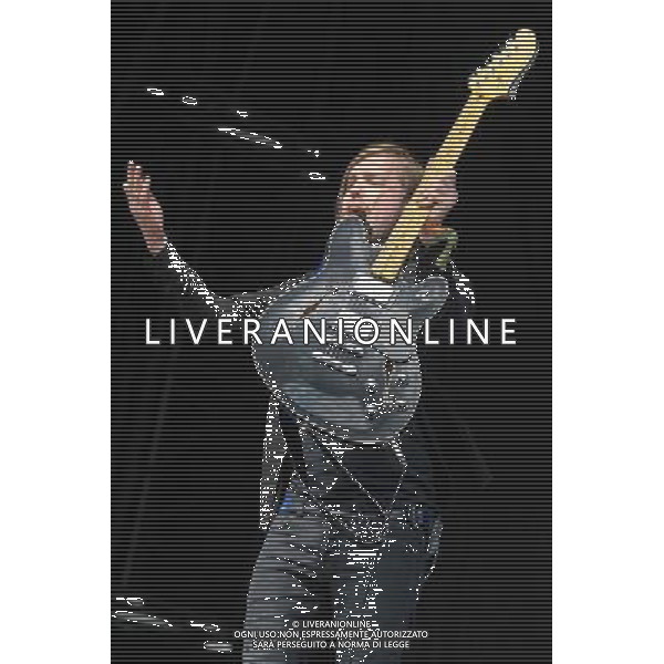 Pilton, UK, 27/06/2014 : Performances at Glastonbury Festival . Band of Skulls plays. Person Pictured: Russell Marsden, guitar, vocals. Picture by Julie Edwards AG ALDO LIVERANI SAS ONLY ITALY