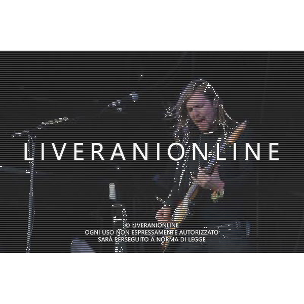 Pilton, UK, 27/06/2014 : Performances at Glastonbury Festival . Band of Skulls plays. Person Pictured: Russell Marsden, guitar, vocals. Picture by Julie Edwards AG ALDO LIVERANI SAS ONLY ITALY