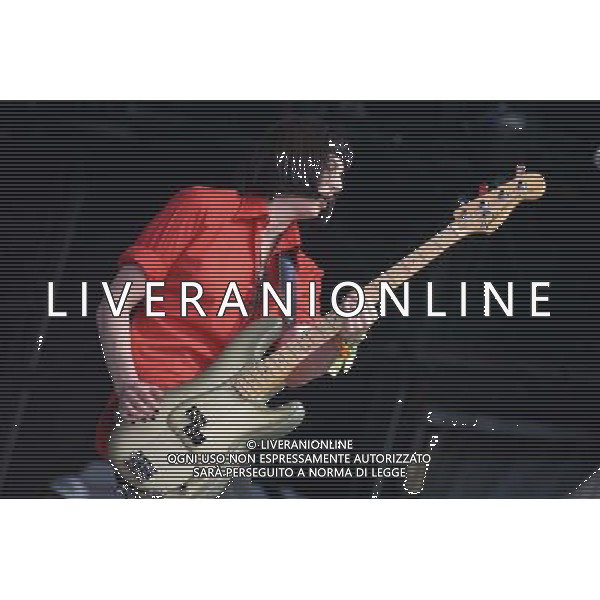 Pilton, UK, 27/06/2014 : Performances at Glastonbury Festival . Band of Skulls plays. Person Pictured: Emma Richardson, bass, vocals. Picture by Julie Edwards AG ALDO LIVERANI SAS ONLY ITALY