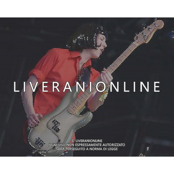 Pilton, UK, 27/06/2014 : Performances at Glastonbury Festival . Band of Skulls plays. Person Pictured: Emma Richardson, bass, vocals. Picture by Julie Edwards AG ALDO LIVERANI SAS ONLY ITALY