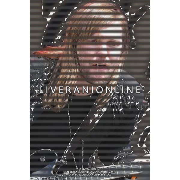 Pilton, UK, 27/06/2014 : Performances at Glastonbury Festival . Band of Skulls plays. Person Pictured: Russell Marsden, guitar, vocals. Picture by Julie Edwards AG ALDO LIVERANI SAS ONLY ITALY