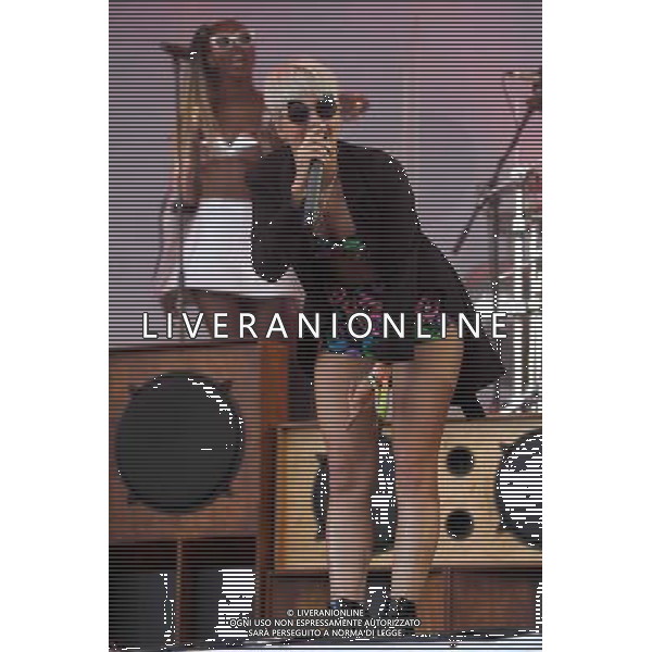 Pilton, UK, 27/06/2014 : Performances at Glastonbury Festival . Rudimental plays. Person Pictured: AnnMarie Nicholson, Ann Marie. AG ALDO LIVERANI SAS ONLY ITALY