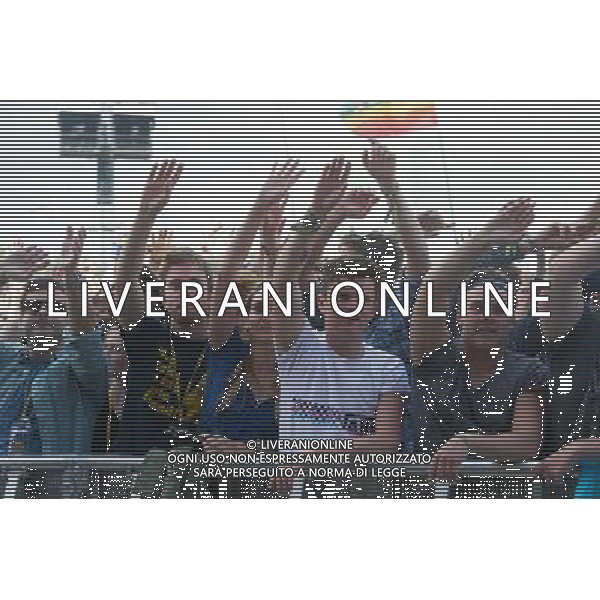 The crowd/atmosphere at Glastonbury Festival 2014, Worthy Farm, Pilton, Somerset, UK on Friday 27th June 2014. AG ALDO LIVERANI SAS ONLY ITALY