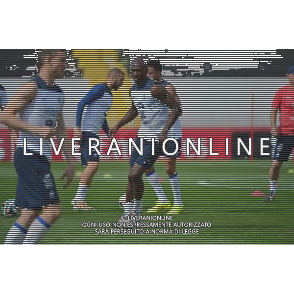 Eliaquim MANGALA - 28.06.2014 - Entrainement Equipe de France - Coupe du Monde 2014 Photo : Dave Winter / Icon Sport AG ALDO LIVERANI SAS ONLY ITALY
