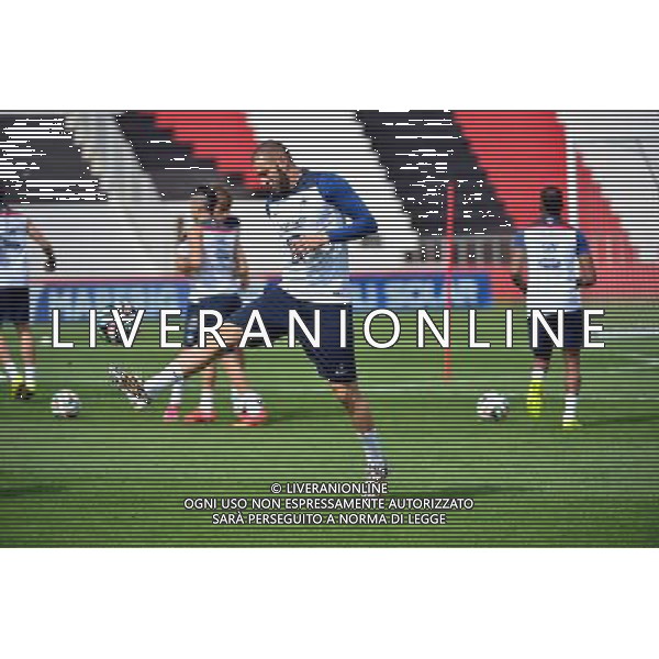 Karim BENZEMA - 28.06.2014 - Entrainement Equipe de France - Coupe du Monde 2014 Photo : Dave Winter / Icon Sport AG ALDO LIVERANI SAS ONLY ITALY