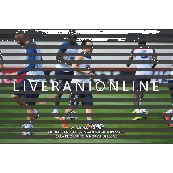 Mathieu VALBUENA - 28.06.2014 - Entrainement Equipe de France - Coupe du Monde 2014 Photo : Dave Winter / Icon Sport AG ALDO LIVERANI SAS ONLY ITALY
