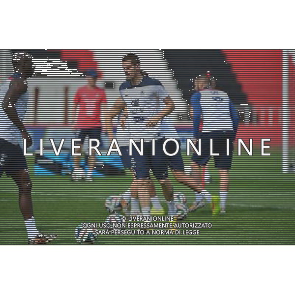 Morgan SCHNEIDERLIN - 28.06.2014 - Entrainement Equipe de France - Coupe du Monde 2014 Photo : Dave Winter / Icon Sport AG ALDO LIVERANI SAS ONLY ITALY