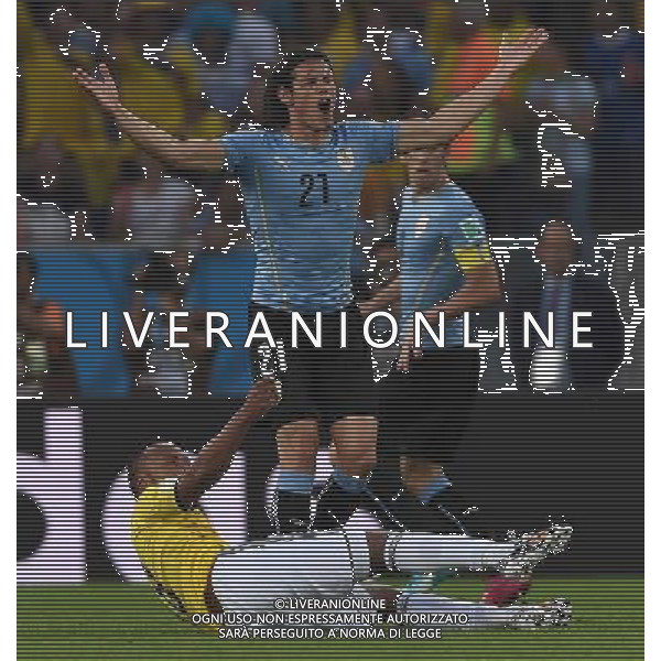 FIFA World Cup Brasile 2014 Ottavi di Finale Rio de Janeiro - 28.06.2014 Colombia-Uruguay Nella Foto:cavani /Ph.Vitez-Ag. Aldo Liverani