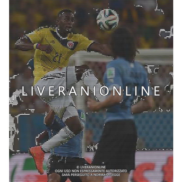 FIFA World Cup Brasile 2014 Ottavi di Finale Rio de Janeiro - 28.06.2014 Colombia-Uruguay Nella Foto:Martinez Jackson /Ph.Vitez-Ag. Aldo Liverani