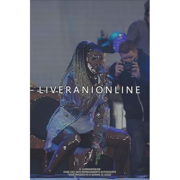 Pilton, UK, 27/06/2014 : Performances at Glastonbury Festival . Rudimental plays. Person Pictured: Bridgette Amofah. AG ALDO LIVERANI SAS ONLY ITALY