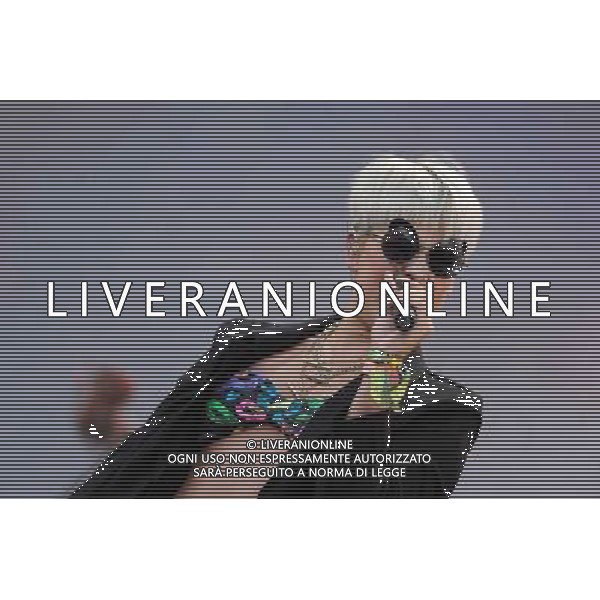 Pilton, UK, 27/06/2014 : Performances at Glastonbury Festival . Rudimental plays. Person Pictured: AnnMarie Nicholson, Ann Marie. AG ALDO LIVERANI SAS ONLY ITALY