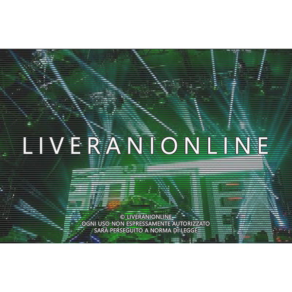 Pilton, UK, 27/06/2014 : Performances at Glastonbury Festival . Skrillex plays. Person Pictured: Sonny John Moore. AG ALDO LIVERANI SAS ONLY ITALY