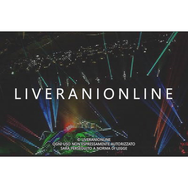 Pilton, UK, 27/06/2014 : Performances at Glastonbury Festival . Skrillex plays. Person Pictured: Sonny John Moore. AG ALDO LIVERANI SAS ONLY ITALY