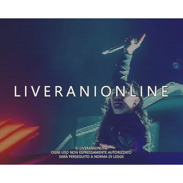 Pilton, UK, 27/06/2014 : Performances at Glastonbury Festival . Skrillex plays. Person Pictured: Sonny John Moore. AG ALDO LIVERANI SAS ONLY ITALY